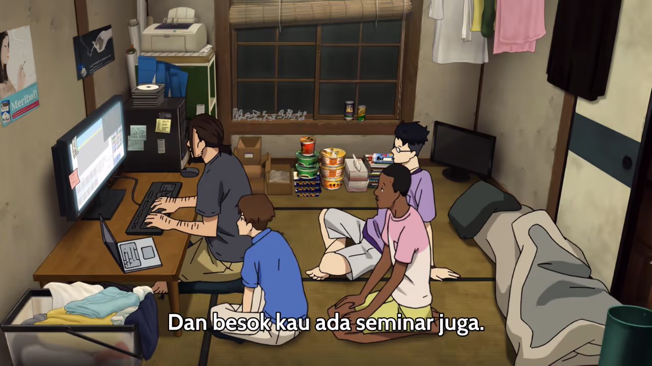 Akihiro dan Shindo lagi buat website